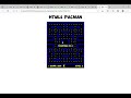 HTML5 Pacman