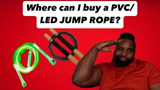 How can I buy a PVC & Light Show LED JUMP ROPE