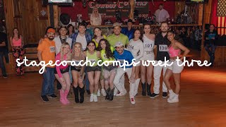 Week THREE of STAGECOACH dance comps [VLOG] Cowboy Country