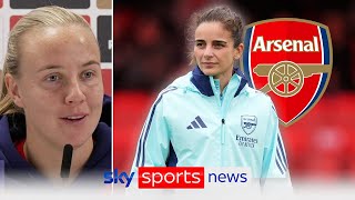 Beth Mead praises Renee Slegers as Arsenal continue head coach search