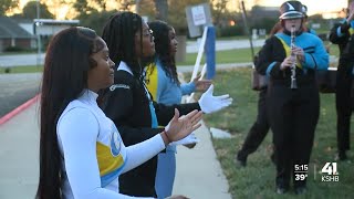 Grandview High School makes history with three Black female drum majors