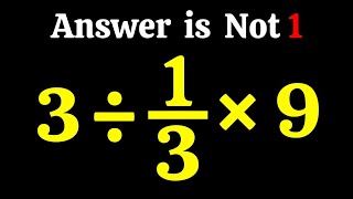 Try Solving This Trick Math Expression!