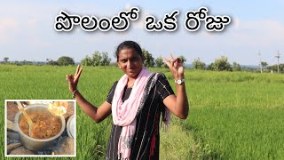 పొలంలో ఒక రోజు|సింపుల్ మటన్ కర్రీ|Farm Tour #Polam