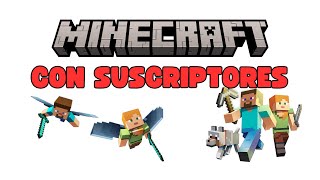 Minecraft CON SUSCRIPTORES (tú también)🔴EN DIRECTO🔴 con @PriorLemur