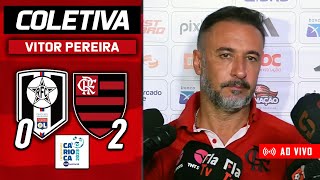 Garotos do Ninho resolvem e Flamengo vence o Resende pelo Carioca! Coletiva Vitor Pereira AO VIVO