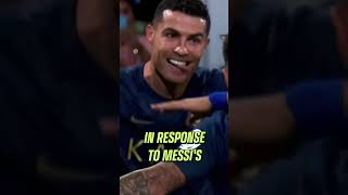 Ronaldo's reaction to Messi's 8th Ballon D'or