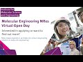 Molecular Engineering MRes Virtual Open Day