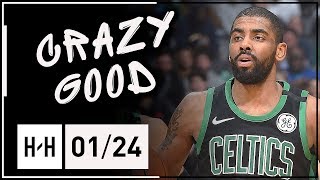 Kyrie Irving Full Highlights vs Clippers (2018.01.24) - 20 Pts, 7 Ast | 2017-18 NBA Season
