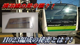 【迷列車で行こう】横浜線E233系6000番台H023編成にある他の編成にはない“とあるもの”とは？！