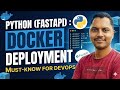 Deploy a FastAPI Python App with Docker in 15 Minutes ⚡ (Beginner Friendly)