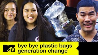 Bye Bye Plastic Bags: Cleaning Up Bali Beaches | Hosted By Woody Milintachinda | Generation Change