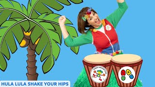 Hula Lula | Shake your hips | Kids Hawaiian Dance | Do the Hula | Hawaii Songs | Cheeky Monkey Club