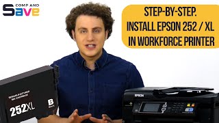 Epson WorkForce WF-3640 Printer Ink Cartridges Installation