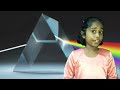 rainbow வானவில் சுற்றாடல் தரம் 3 environment grade3 ஒளியிலுள்ள ஏழு நிறங்கள் practical... water prism