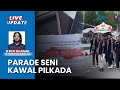 Suasana Parade Seni Budaya Lintas Etnis dan Deklarasi Kawal Pilkada Serentak 2024 di Banjarmasin