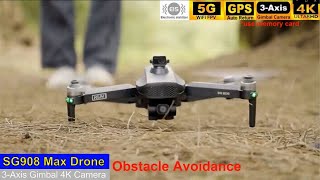 SG908 Max GPS Obstacle Avoidance 4K Brushless Drone – Just Released !