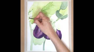 [머물다 가고 싶은곳..] 보타닉아트 수채화 일러스트 Flower WaterColor Drawing - [Healing STORY-힐링스토리]