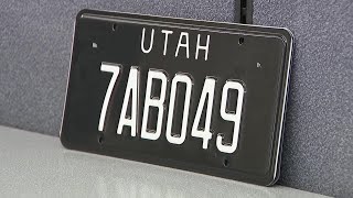 Utah's black license plate is so popular, the legislature eyes some of its money