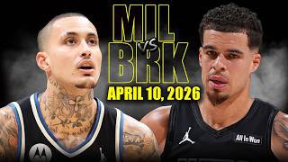 Milwaukee Bucks vs Brooklyn Nets Full Game Highlights – April 10, 2026 | NBA Season