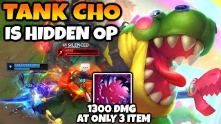 No one knows that Tank Chogath Mid is insane at carrying. Ult does 1300 with only 3 items.