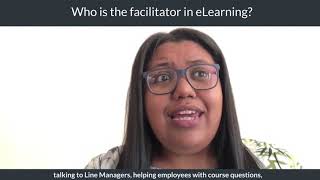 Who is the facilitator in eLearning?