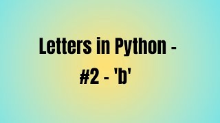 Make the letter 'b' in Turtle.