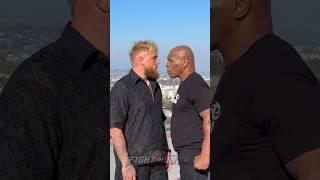 Mike Tyson SCARES Jake Paul in first face off!