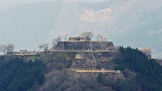 [ 4K Ultra HD ] 天空の城・竹田城・桜の季節 Takeda Castle in the Sky (Shot on RED EPIC)