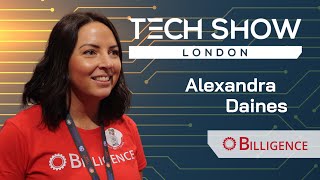 International Women's Day with Alexandra Daines, Billigence @ Tech Show London 2023