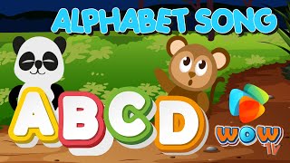 🎹⭕2024 ALPHABET SONG - WOW TV Kids & School Songs [English and Spanish Version] ABC Song