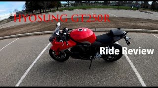 Hyosung GT250R ride review