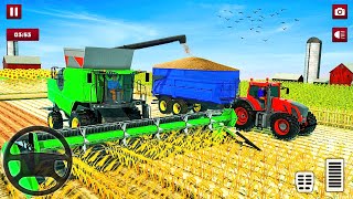 Modern Farming Tractor Simulator 2022 - Advanced Farm Harvester Tractor - Android Gameplay