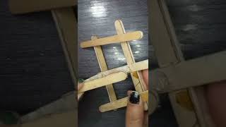 How to make Mini Easel || DIY mini canvas stand #painting #art #shorts #short#shortsfeed #tutorial