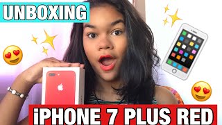 UMBOXING IPHONE 7 PLUS VERMELHO !!!