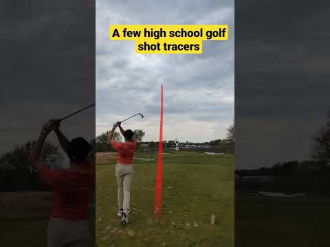 SHOTTRACERS From A High School Golf Tournament - YouTube