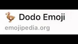 Dodo Emoji