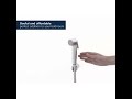 grohe tempesta f hand shower bathroom shower youtubeshorts