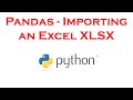 Python - How to import excel files into Python