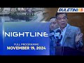 Nightline, 19 November 2024