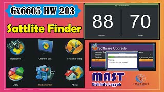 Gx6605s Hw203 Satfinder Software With Twinkler Zoom Signal Satfinder