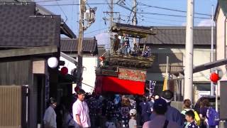 2015年 東海市尾張横須賀祭り（北町組楓童車）