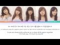 girls’ generation 소녀시대 little boat 작은 배 color coded lyrics han rom eng