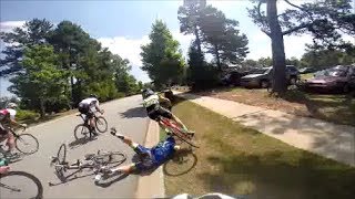 HUGE CRASH 2014 SC State Criterium