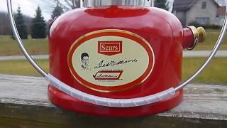 All Red Ted Williams Sears Coleman Lantern