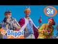 Blippi's Search for His Halloween Costume - Learn About Professions | Learning for Kids