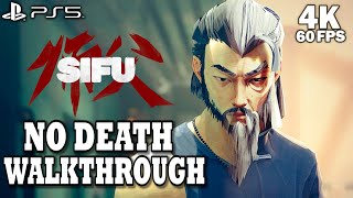 SIFU PS5 [ 4K 60fps ] | No Death Full Game Walkthrough Gameplay ( No Commentary )