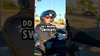 Asking cop to swap bikes 🤣 #viral #cop #bro