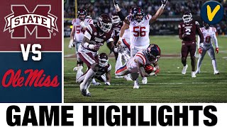 #10 Ole Miss vs Mississippi State | College Football Highlights