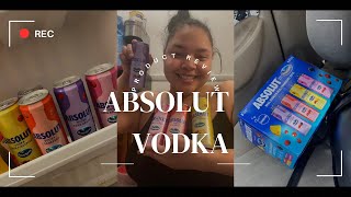 ABSOLUT VODKA OCEAN SPRAY DRINK REVIEW