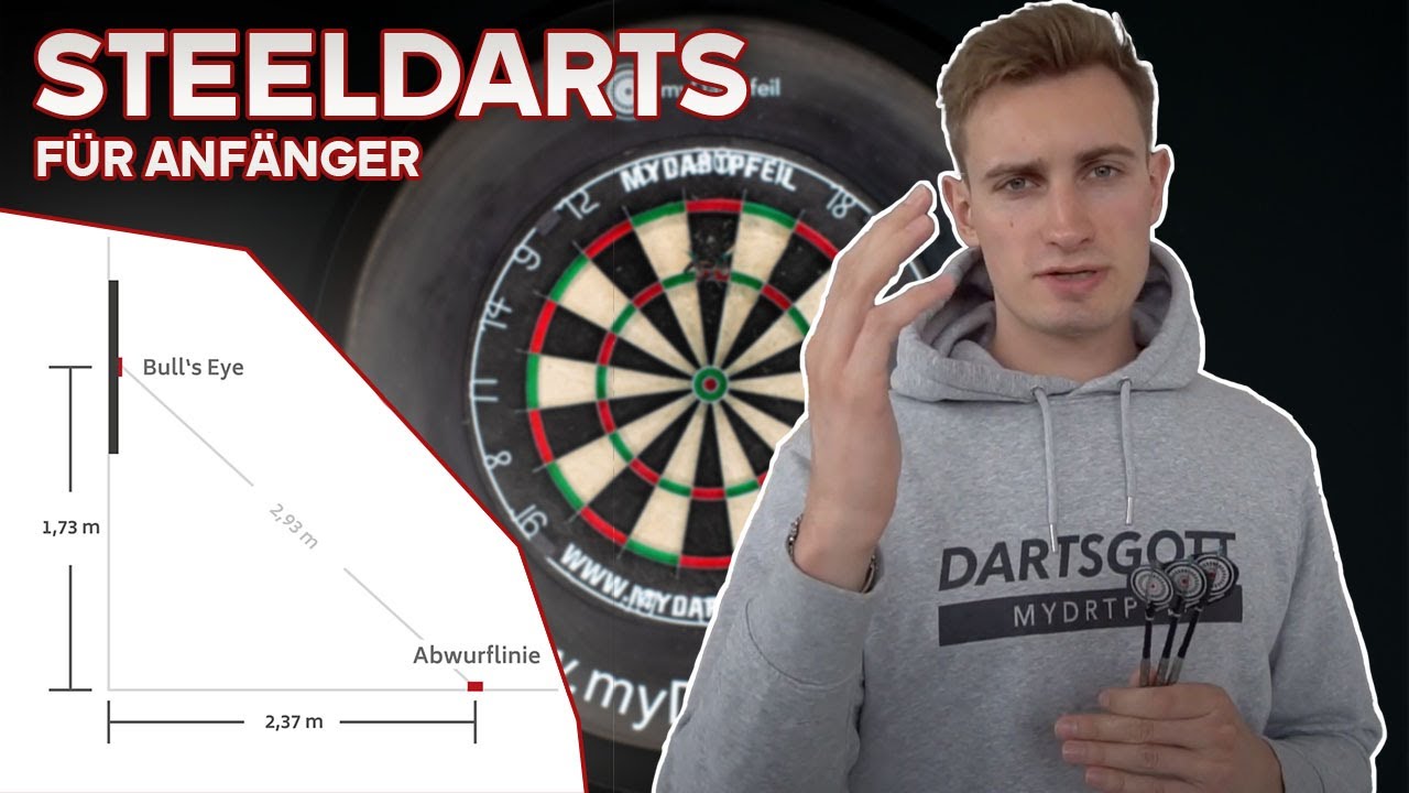 Steeldarts Für Anfänger | Regeln, Maße & Abstand Beim Darts ...